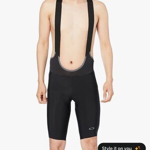 Oakley Jet Black Performance Bib Shorts
